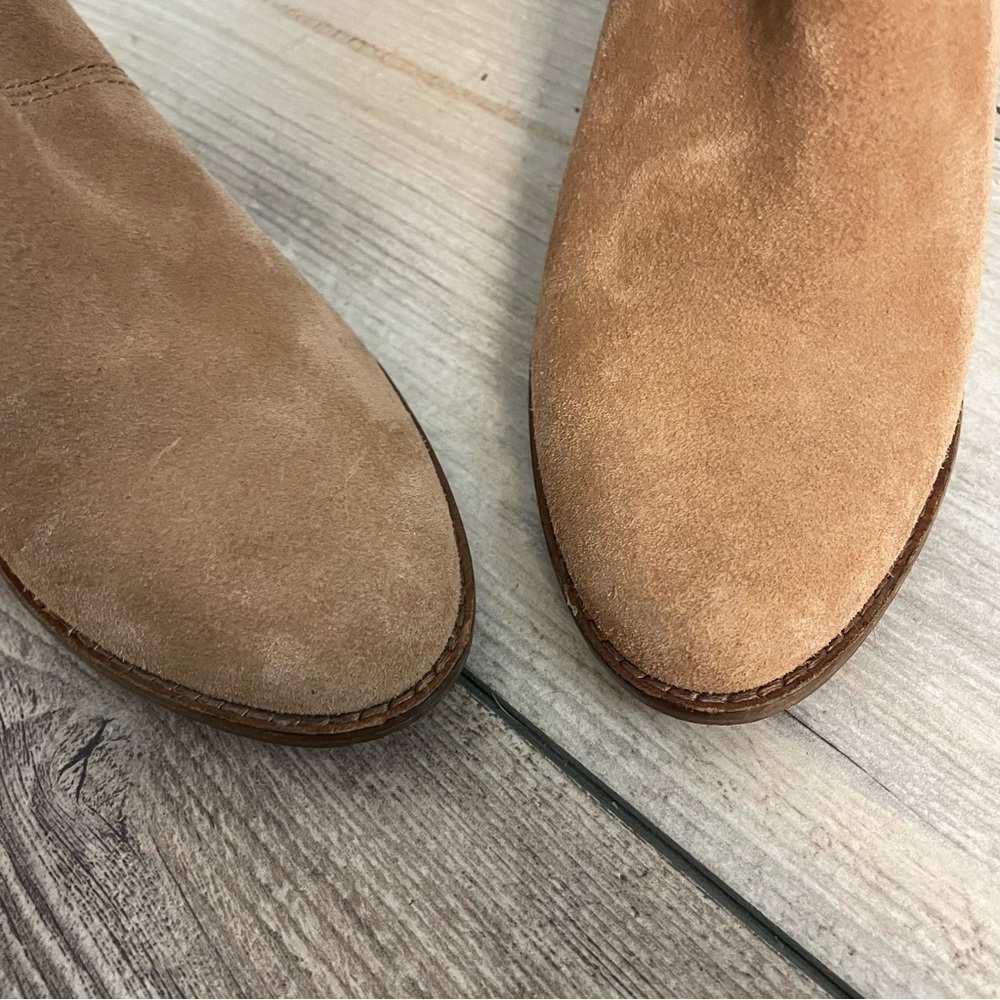 Kelsi Dagger Houston Suede‎ Boots Women’s 8.5 Leather Cottagecore Western - Picture 7 of 9